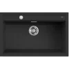 Elleci Best 130 Workstation AUTOMATA G40 Nero Gránit mosogatótálca (LGB13040AUT)Munkalapra szerelhető
