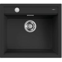 Elleci Best 105 Workstation AUTOMATA G40 Nero Gránit mosogatótálca (LGB10540AUT)Munkalapra szerelhető