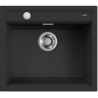Elleci Best 105 Workstation AUTOMATA G40 Nero Gránit mosogatótálca (LGB10540AUT)Munkalapra szerelhető