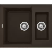 Elleci Easy 150 M78 Espresso Gránit mosogatótálca (LMY15078)Munkalapra szerelhető