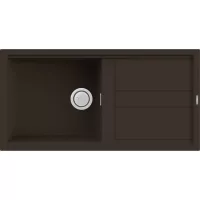 Elleci Best 480 M78 Espresso Gránit mosogatótálca (LMB48078) Munkalapra szerelhető,Forgatható