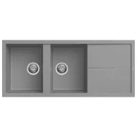 Elleci Unico 500 M73 Titanium Gránit mosogatótálca (LMU50073)Munkalapra szerelhető