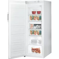   Indesit UI6 2 W Fagyasztószekrény,E/245L,Nofrost nélkül,35 dB,Szél: 59.5 cm,Mag: 167 cm,Mély: 64.5 cm