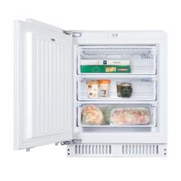   Candy CUS68EW Beépíthető fagyasztószekrény, E/95L,Nofrost nélkül,40 dB,Szél: 59.6 cm,Mag: 82 cm,Mély: 55 cm