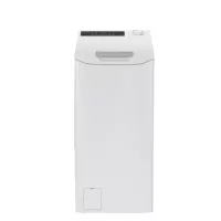   Candy Pro TCA483D2-S Felültöltős mosógép 8 kg, 1400 ford./perc, D energiaosztály, 17 program, Szé x Mé x Ma (mm) 405x600x860