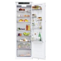   Candy CML5518EVWL Beépíthető Egyajtós hűtőszekrény, E,315L,Nofrost nélkül,36 dB,Szél: 54 cm,Mag: 177.2 cm,Mély: 55 cm