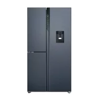   Haier HSPR79F18EWMB Szabadon álló, No Frost, világítás LED, energiaosztály E, Brushed black, Szé x Mé x Ma (mm) 905x707x1775