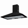 Cata Omega 900 BK/M fekete  Fali páraelszívó LED világítás 1 db motor,1100 m3/h,58-72 dB,90 cm széles,C Energiaosztály
