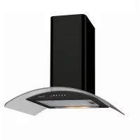   Cata Páraelszívó CK-6000 BK fekete üveg Fali páraelszívó LED világítás  1 db motor, 800 m3/h,  60 cm széles,  A Energiaosztály, 