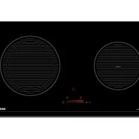   Nodor   Beépíthető félindukciós kerámia főzőlap NorCook IV-N7502 BK Keret nélküli,5400W ,Érintőszenzoros,Gyerekzár,