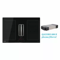   Nodor  Beépíthető indukciós főzőlap NorCoock IS-N7220   Fekete Keret nélküli,7200W ,Érintőszenzoros,Gyerekzár,