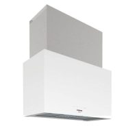 Nodor NorBreeze CUBE GLASS ECO 90 WH Fali páraelszívó LED világítás 1 db motor, 820 m3/h, 50-67 dB zajszint, 90 cm széles,  A Energiaosztály