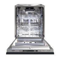 Nodor NorCare DW-6141 I SL Beépíthető mosogatógép, 14 teríték,11 L,7 prog.,47 dB,D,Alsó evőeszk.,60 cm,Digit.kijelző, Autom.ajtónyit.nélkül