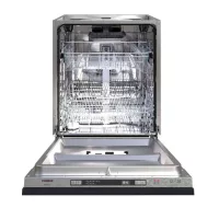 Nodor NorCare DW-6141 I SL Beépíthető mosogatógép, 14 teríték,11 L,7 prog.,47 dB,D,Alsó evőeszk.,60 cm,Digit.kijelző, Autom.ajtónyit.nélkül