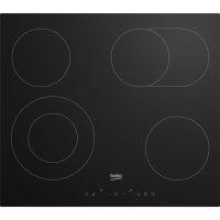   Beko HIC64403T Beépíthető Kerámia főzőlap Keret nélküli,6900 W,Érintőszenzoros,Gyerekzár,nélkül