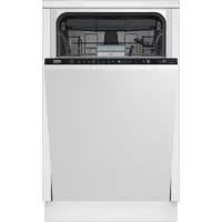   Beko BDIS38120Q Beépíthető mosogatógép, 11 teríték,8.7 L,8 prog.,46 dB,E,Felső evőeszk.,45 cm,Digit.kijelző, Autom.ajtónyit.nélkül