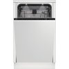 Beko BDIS38040Q Beépíthető mosogatógép, 10 teríték,8.9 L,8 prog.,45 dB,C,Felső evőeszk.,45 cm,Digit.kijelző, Autom.ajtónyit.
