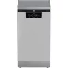 Beko BDFS26046XQ Szabadonálló mosogatógép, 10 teríték,8.9 L,6 prog.,44 dB,C,Alsó evőeszk.,45 cm,Digit.kijelző, Autom.ajtónyit.