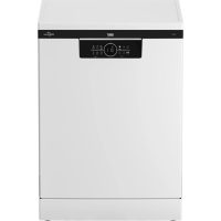   Beko BDFN26530W Szabadonálló mosogatógép, 15 teríték,9.9 L,6 prog.,44 dB,D,Felső evőeszk.,60 cm,Digit.kijelző, Autom.ajtónyit