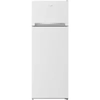   Beko RDSA240K40WN Felülfagyasztós hűtőszekrény E,177L/46L,Nofrost nélkül,37 dB,Szél: 54 cm,Mag: 146.5 cm,Mély: 57.4 cm