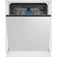   Beko BDIN36535 Beépíthető mosogatógép, 15 teríték,9.9 L,6 prog.,45 dB,D,Felső evőeszk.,60 cm,Digit.kijelző, Autom.ajtónyit.