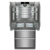   Liebherr CBNste 8872 4 ajtós hűtőszekrény fagyasztóval E,363L/160L,Nofrost,42 dB,Szél: 91 cm,Mag: 202.7 cm,,