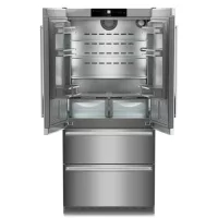   Liebherr CBNste 8872 4 ajtós hűtőszekrény fagyasztóval E,363L/160L,Nofrost,42 dB,Szél: 91 cm,Mag: 202.7 cm,,