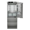 Liebherr ECBNe 7870 Beépíthetőalul fagyasztós hűtőszekrény, E,277L/125L,Nofrost,39 dB,Szél: 76.2 cm,Mag: 202.7 cm,