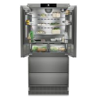   Liebherr ECBNe 8872 Beépíthető4 ajtós hűtőszekrény fagyasztóval, E,363L/160L,Nofrost,39 dB,Szél: 91.5 cm,Mag: 203 