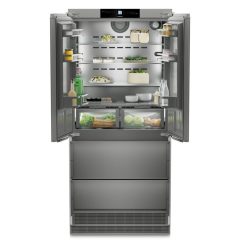   Liebherr ECBNe 8872 Beépíthető4 ajtós hűtőszekrény fagyasztóval, E,363L/160L,Nofrost,39 dB,Szél: 91.5 cm,Mag: 203 
