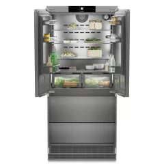   Liebherr ECBNe 8872 Beépíthető4 ajtós hűtőszekrény fagyasztóval, E,363L/160L,Nofrost,39 dB,Szél: 91.5 cm,Mag: 203 