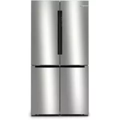   Bosch KFN96APEA Többajtós Alulfagyasztós hűtőszekrény E,405L/200L,Nofrost,38 dB,Szél: 91 cm,Mag: 183 cm,Mély: 73.1 cm