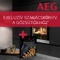 Ajándék szakácskönyv AEG gőzsütőkhöz