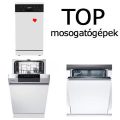 TOP mosogatógépek