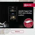 NEFF sütő és főzőlap mellé teppan yaki ajándékba