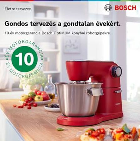 bosch kisgép 10 év motorgarancia