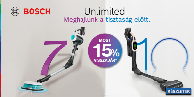 15% visszajár bosch porszívóhoz