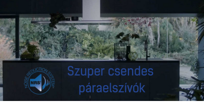 szuper csendes páraelszívó
