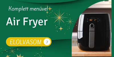 AIRFRYER tulajdonsag-menüvel