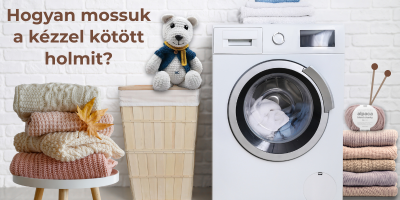kézzel készült ruhák mosása