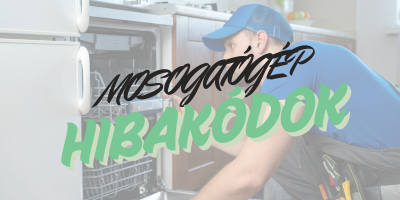 mosogép hibakód