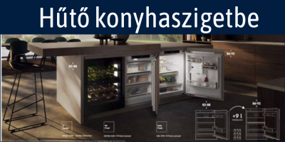 hűtő konyhaszigetbe