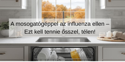 mosogatógéppel a kórokozók ellen
