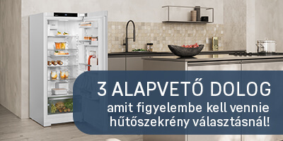 3 legfontosabb kérdés hűtő