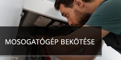 mosogatógép bekötése