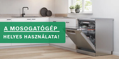 A mosogatógép helyes használata