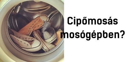 cipőmosás mosógépben