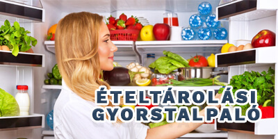helyes ételtárolás
