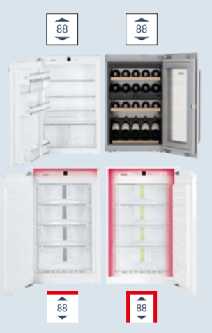 Egyedi hűtőszekrény