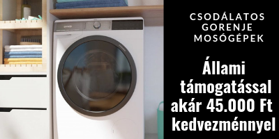 Ma és Holnap a Gorenje mosógépeknél